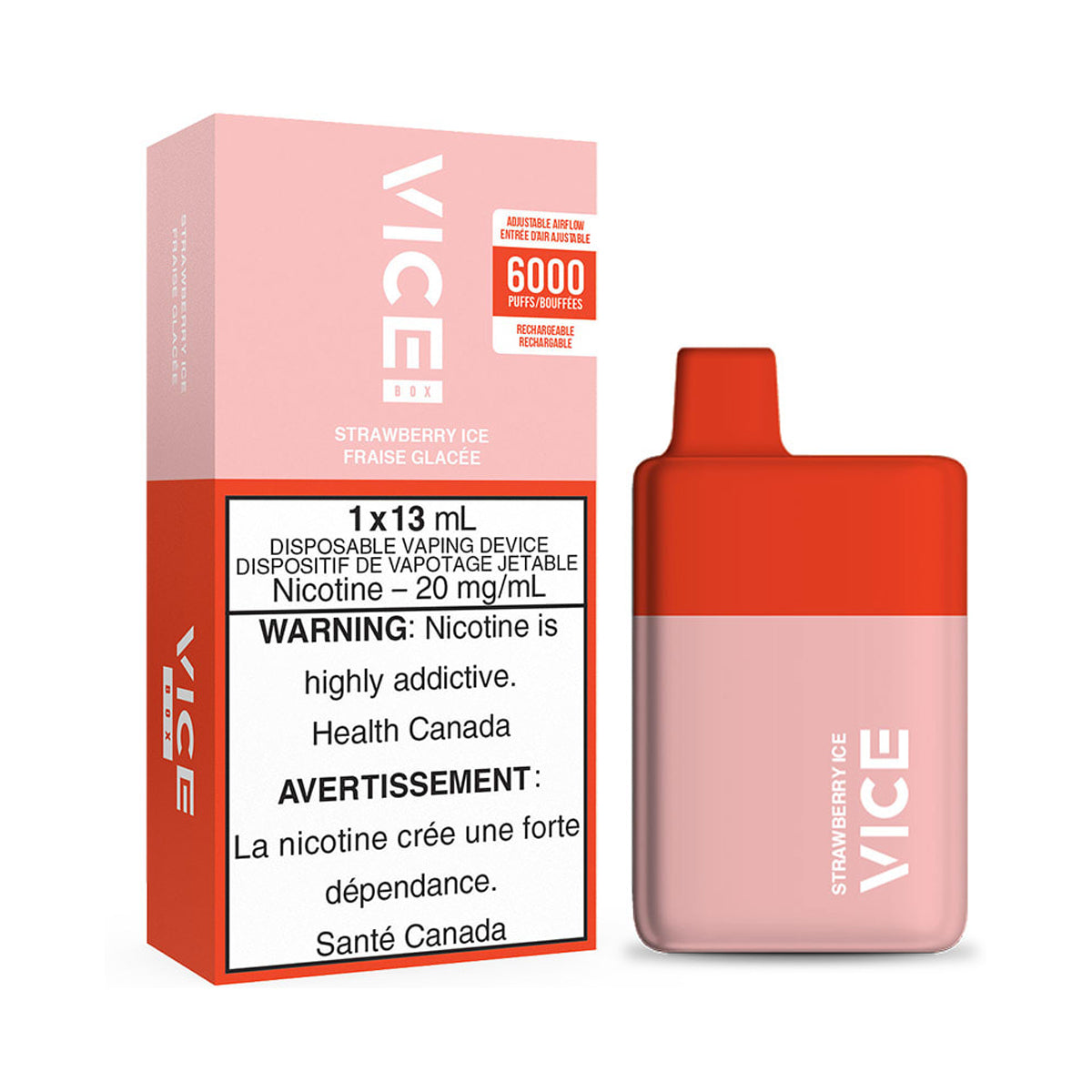 Vice Box - Strawberry Ice (13mL) (6749772349495)