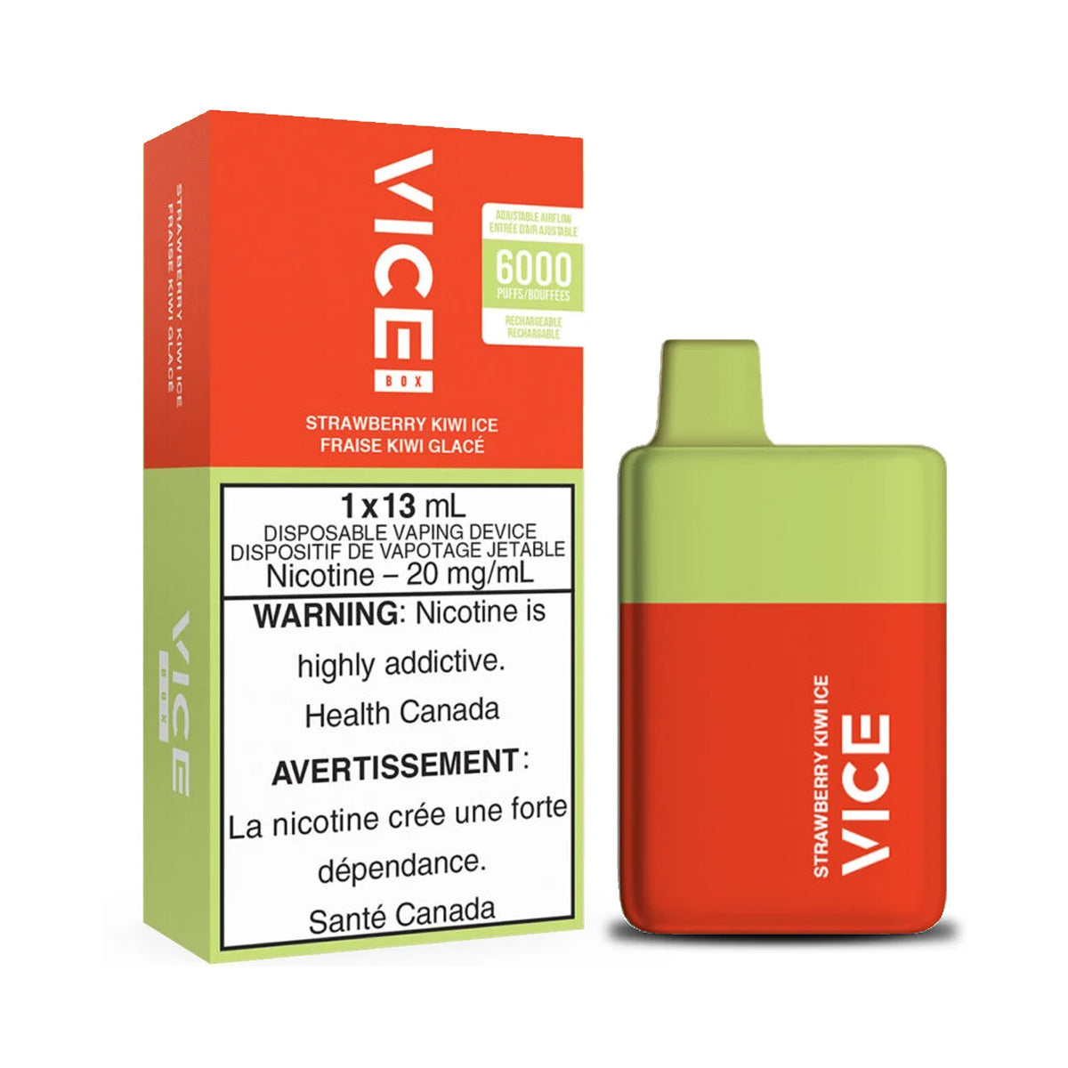 Vice Box - Strawberry Kiwi Ice (13mL) (6749772611639)