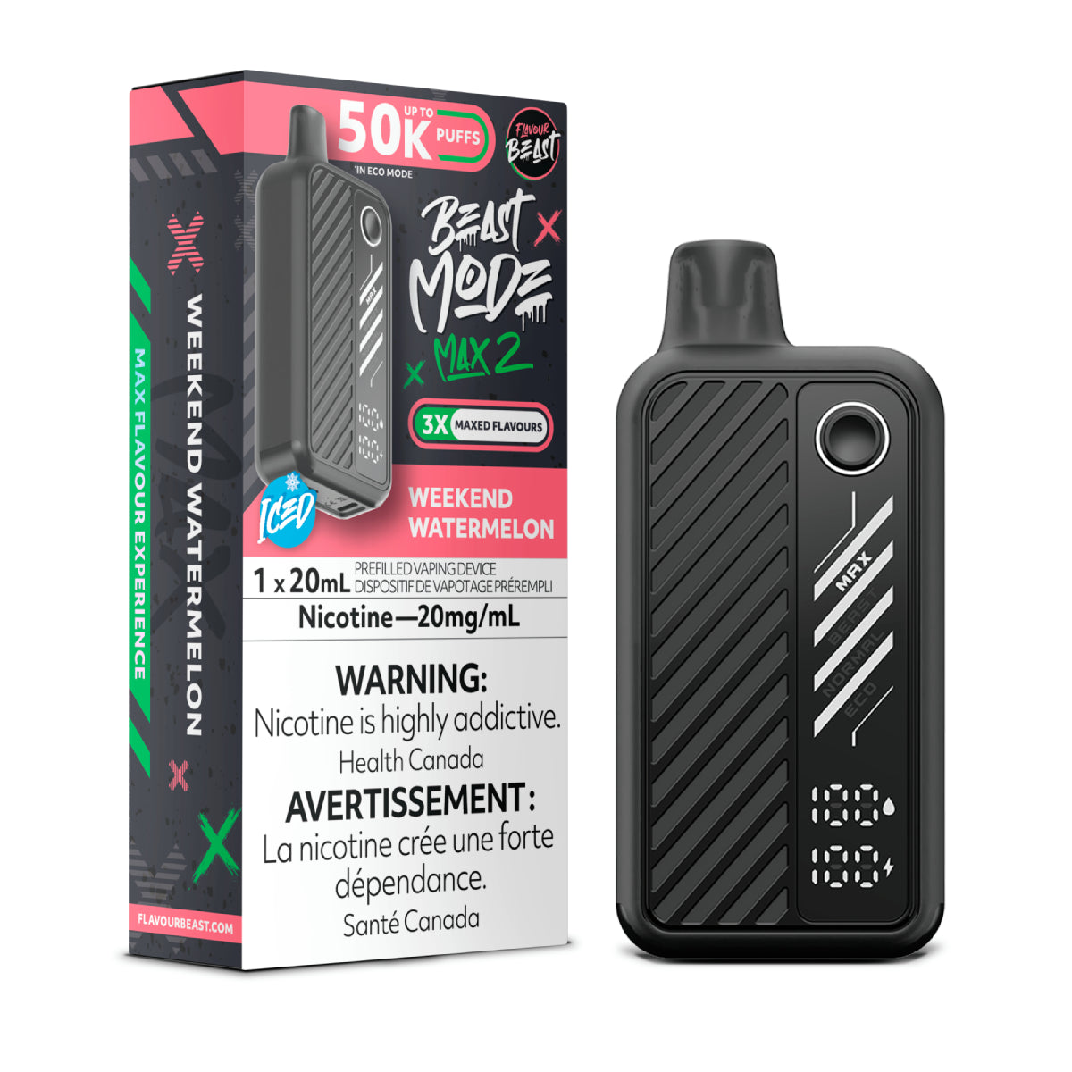 Flavour Beast Mode Max 2 - Weekend Watermelon(20mL)