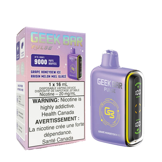Geek Bar Pulse 9000 - Grape Honeydew Ice (16mL) (6880438222903)
