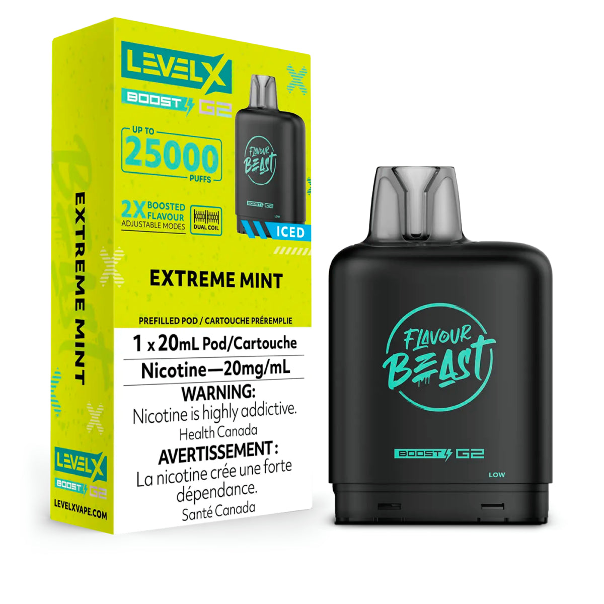 Level X FB Boost G2 - Extreme Mint Iced (20mL)