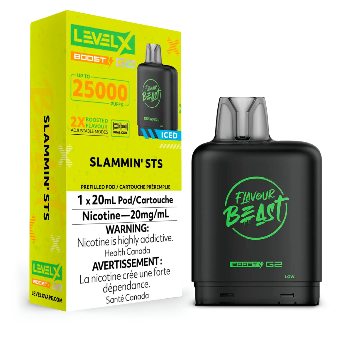 Level X FB Boost G2 - Slammin' STS Iced (20mL)