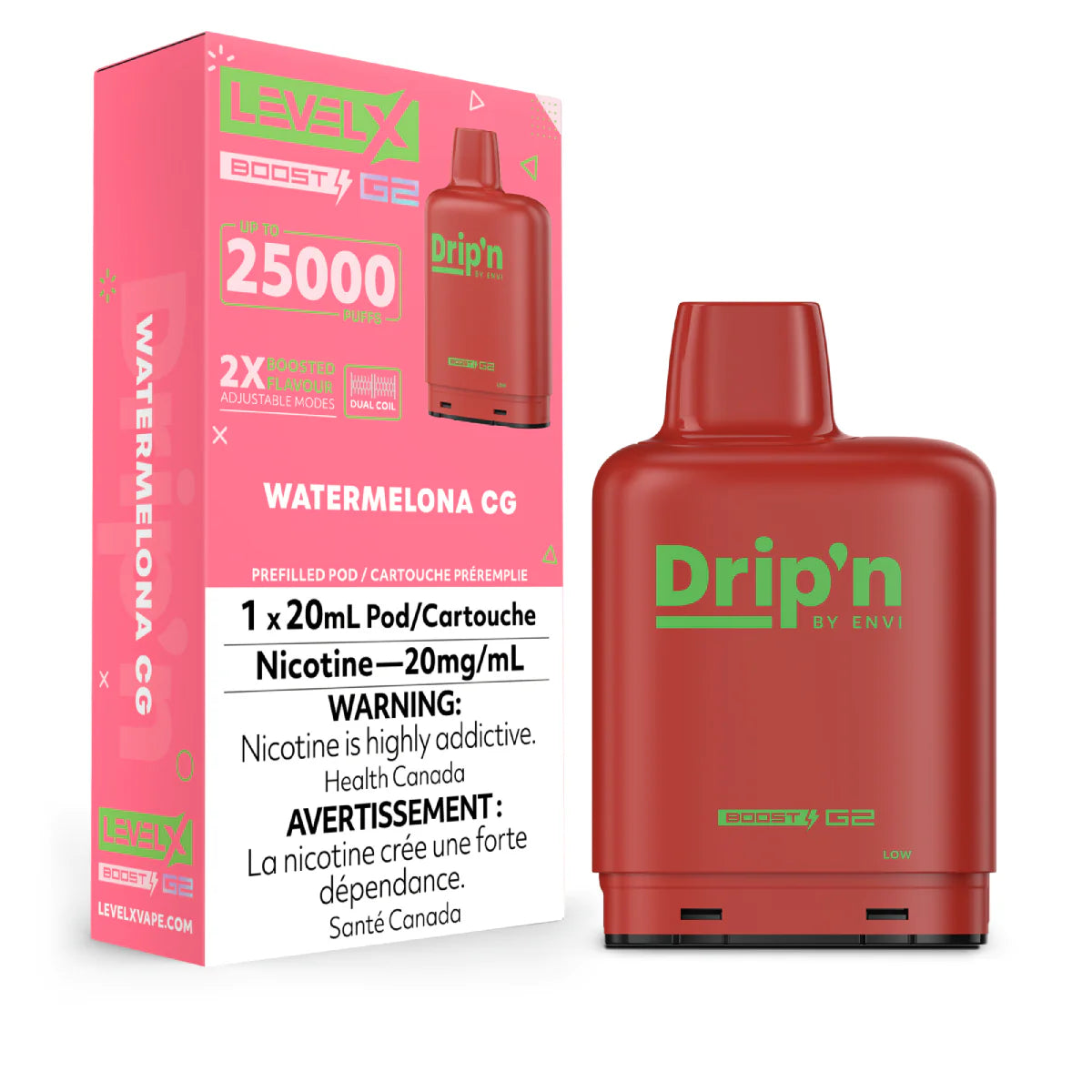 Level X Envi Drip'n Boost G2 20mL