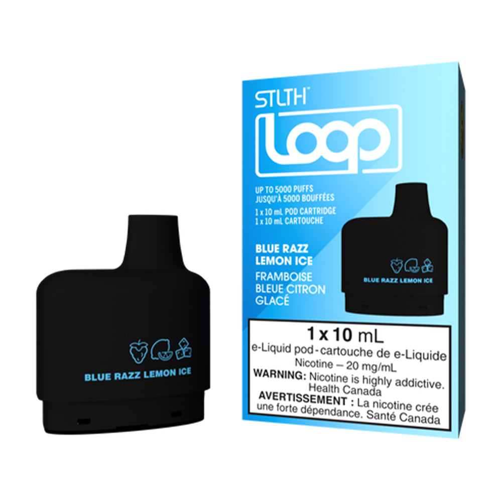Stlth Loop - Blue Razz Lemon Ice (1x10mL) (6945351204919)