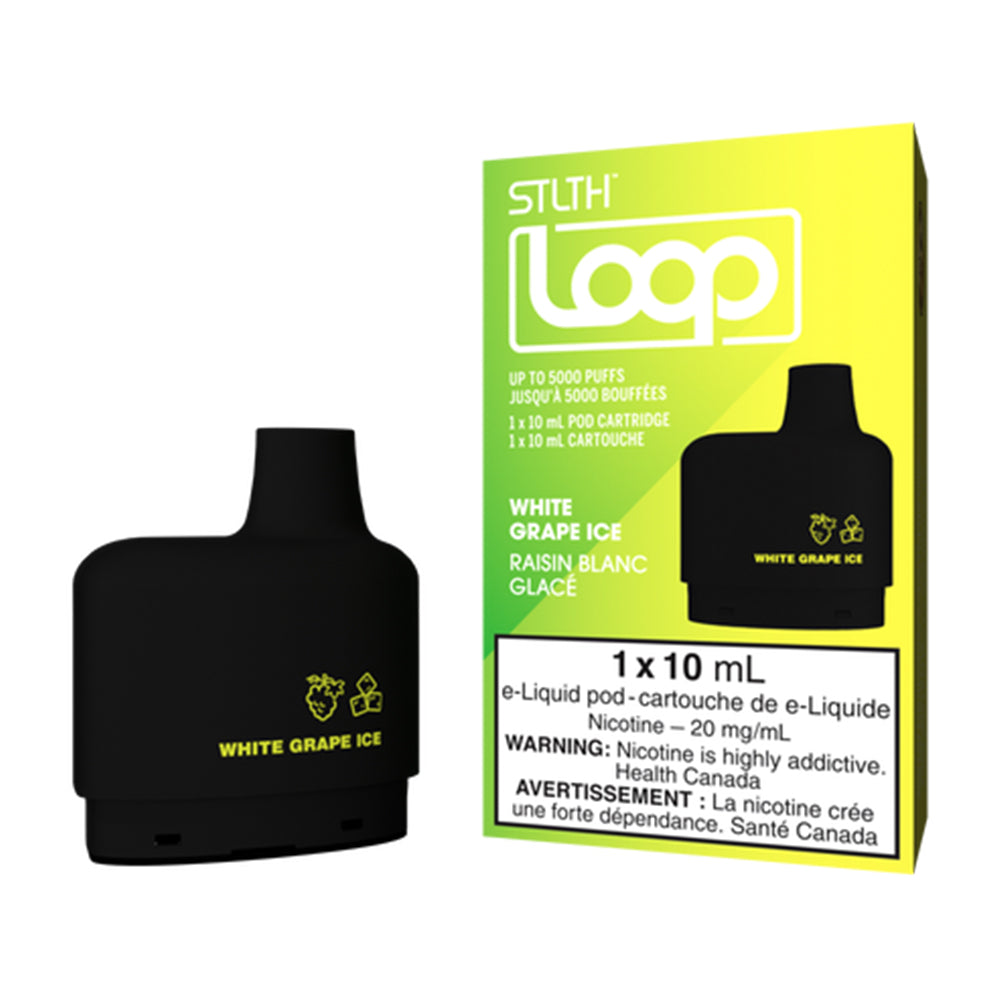 Stlth Loop - White Grape Ice (1x10mL) (6945351434295)