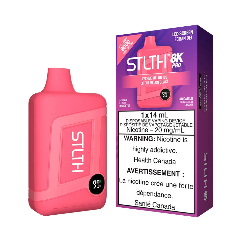 STLTH 8k Pro - Lychee Melon Ice (14mL) (6865416618039)