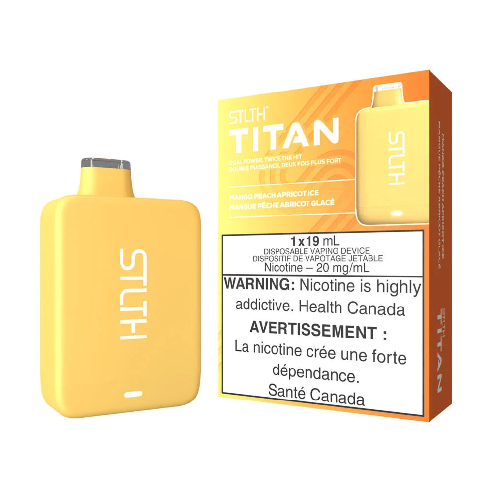 Stlth Titan - Mango Peach Apricot Ice (19mL) (6891653070903)