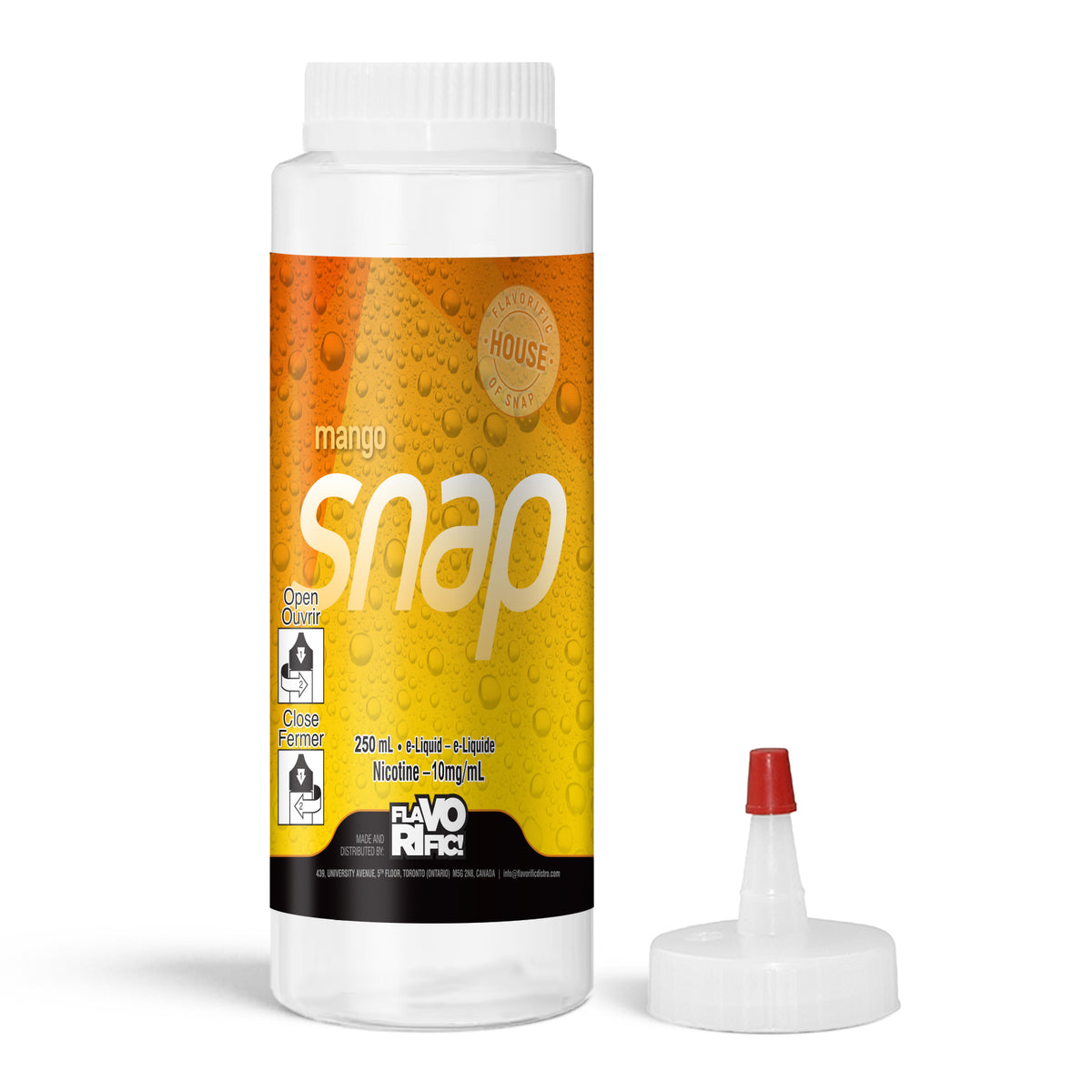 House Of Snap Salt - Mango Iced Tea (250mL) (6872157323319)