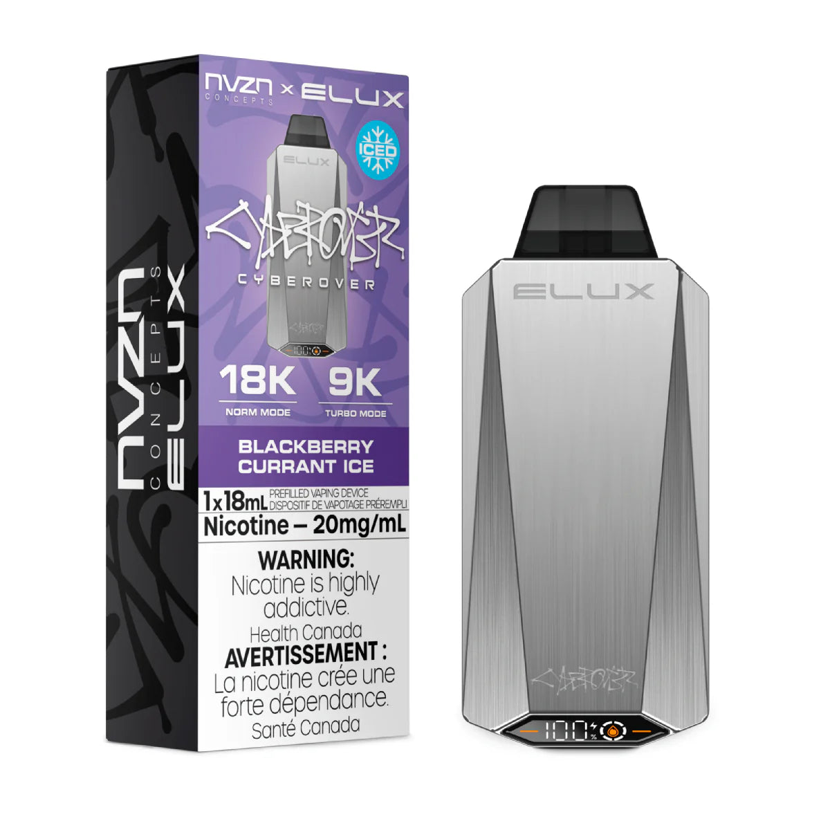 Nvzn Elux Cyberover 18k