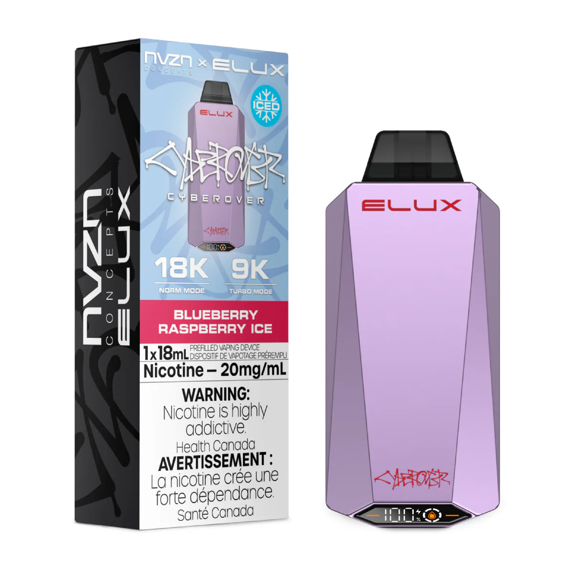 Nvzn Elux Cyberover 18k