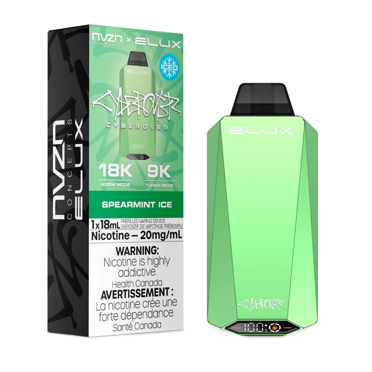 Nvzn Elux Cyberover 18k