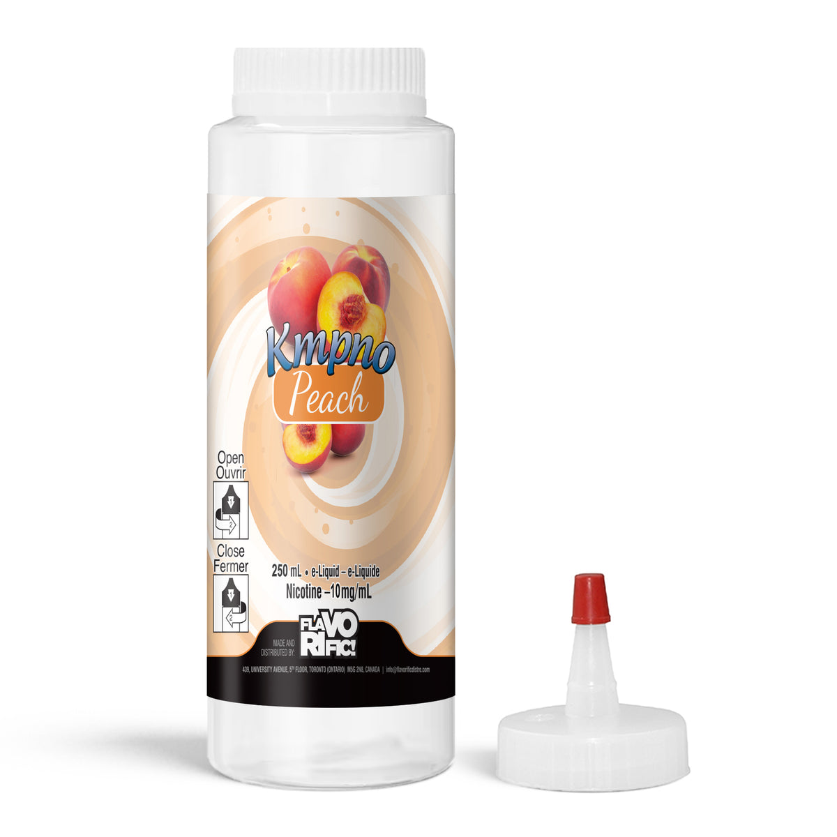 Kmpno Salt - Peach (250mL) (6872157618231)