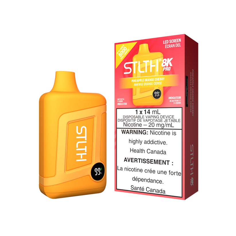 STLTH 8k Pro -Pineapple Orange Cherry Ice (14mL) (6925414694967)