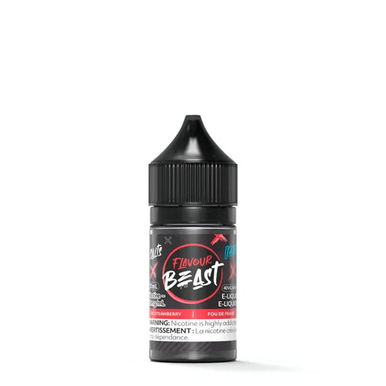 Flavour Beast Salt - Sic Strawberry Iced (30mL) (6875958509623)