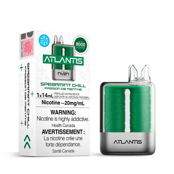 NVZN Atlantis 8k - Spearmint Chill (14mL) (6900231340087)