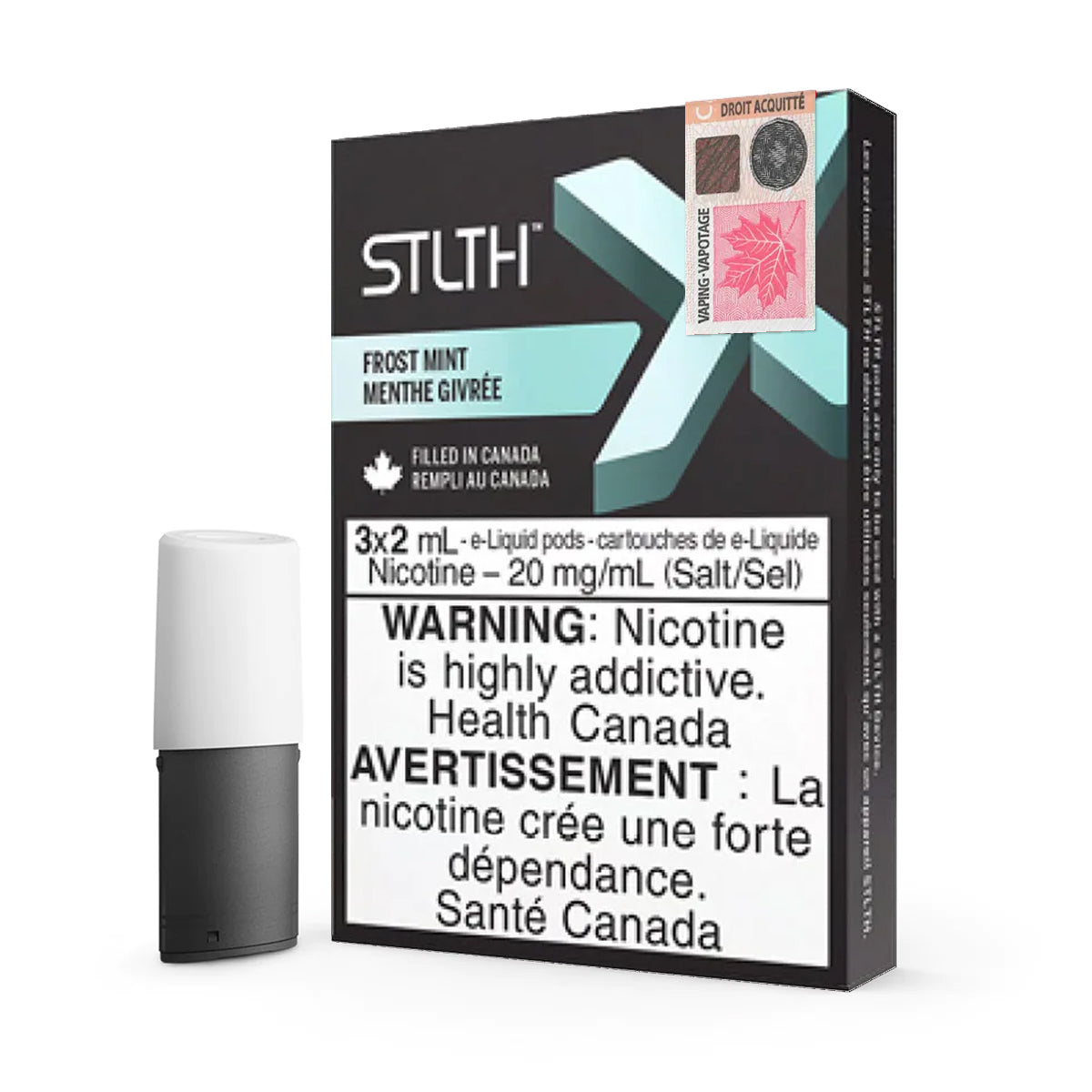 STLTH X Pods - Frost Mint (3x2mL) (6971325415479)