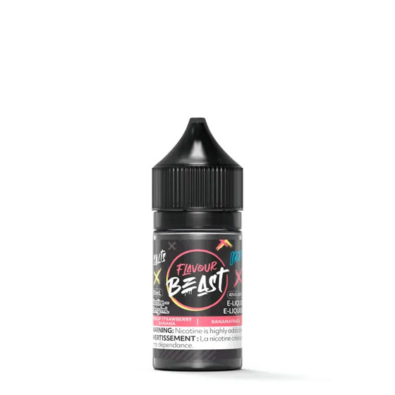 Flavour Beast Salt - STR8 UP Strawberry Banana Iced (30mL) (6875958738999)