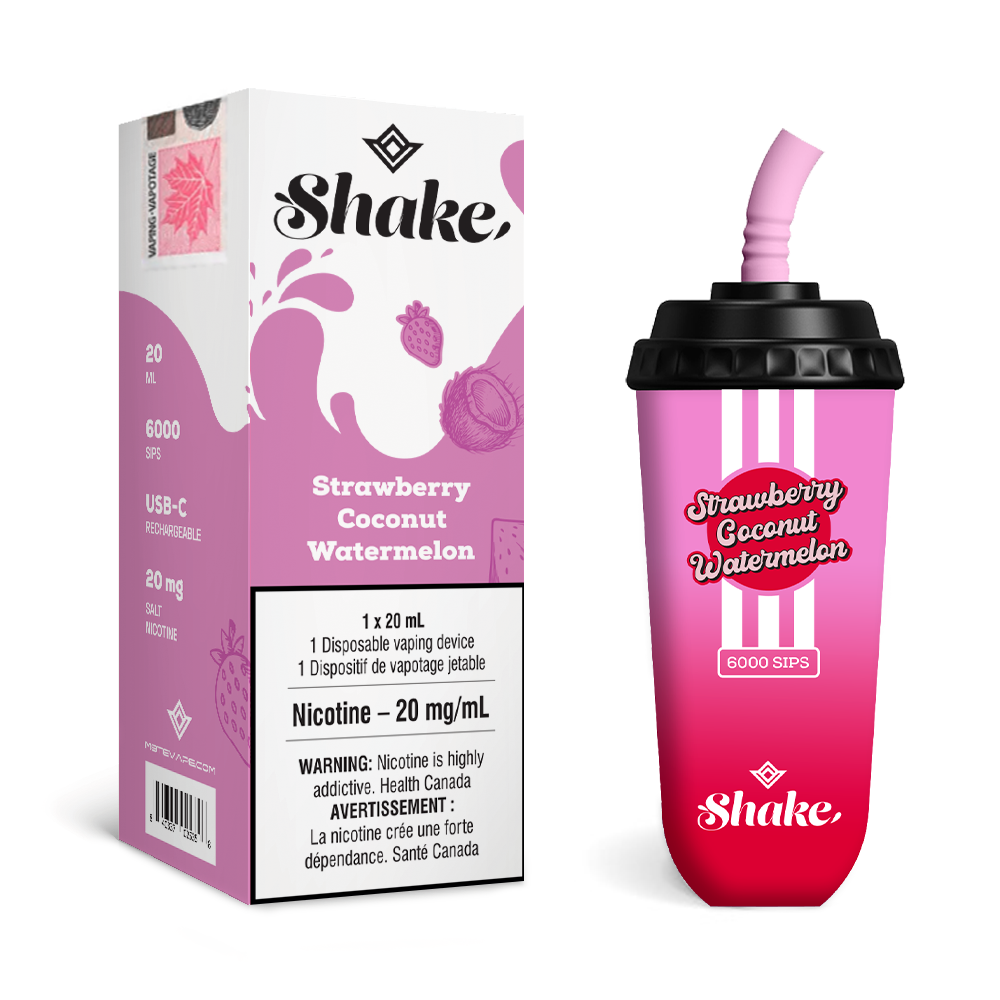 M8te Shake - Strawberry Coconut Watermelon (20mL) (6799597371447)