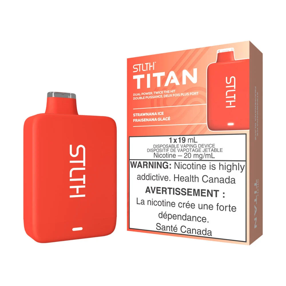Stlth Titan - Strawnana Ice (19mL) (6891654610999)
