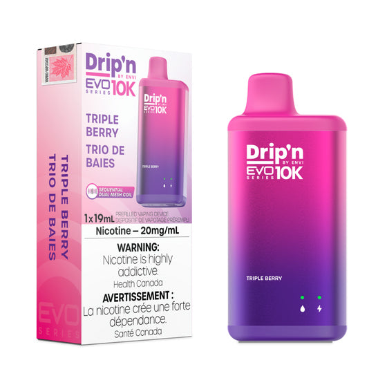 Envi Drip'n EVO 10k - Triple Berry (19mL) (6900152336439)
