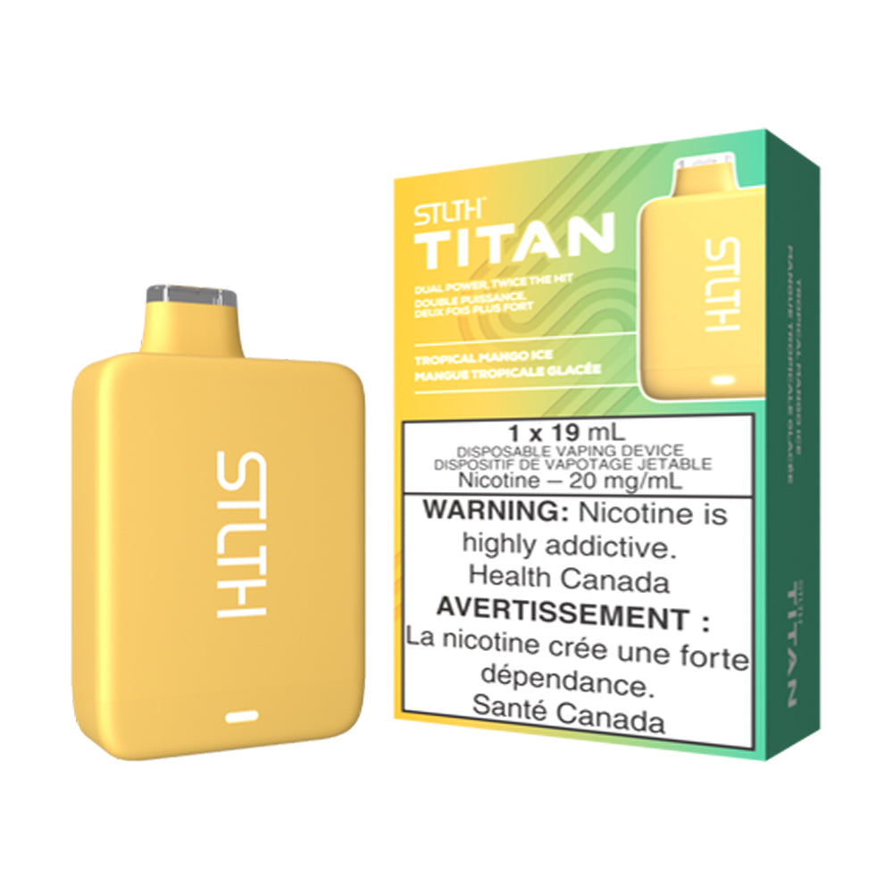 Stlth Titan - Tropical Mango Ice (1x19mL) (6945350811703)