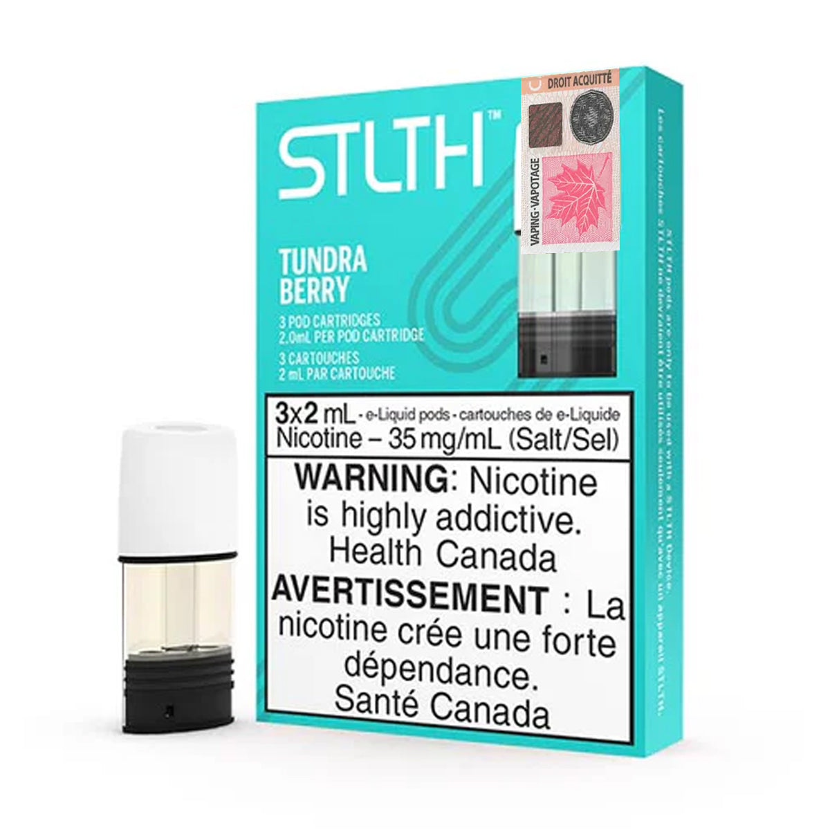 STLTH Pods - Tundra Berry (3x2mL)