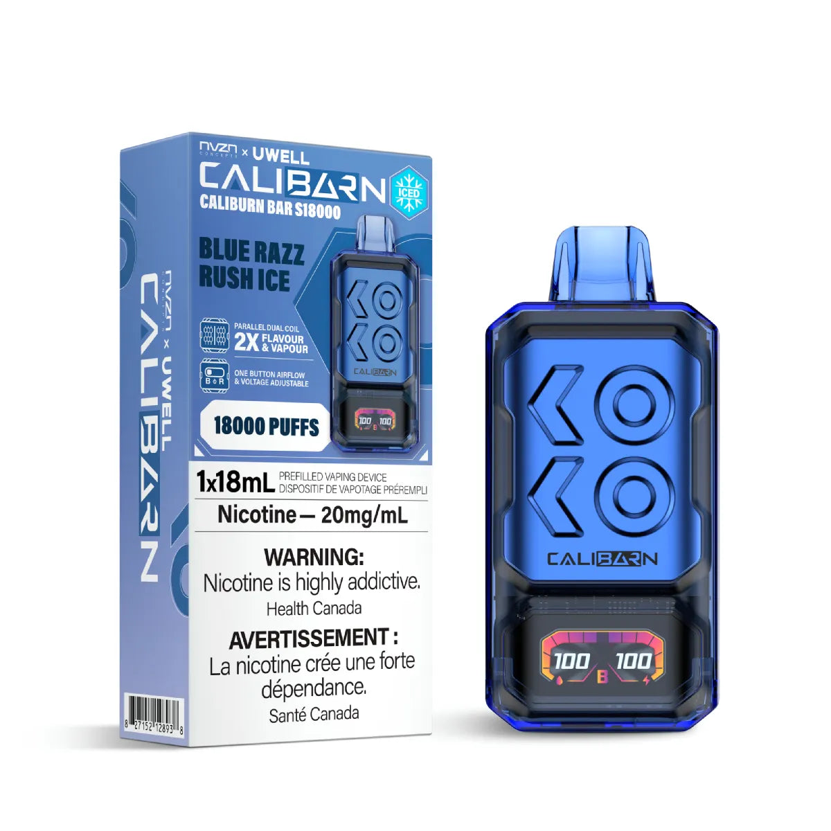 Nvzn x Uwell Caliburn Bar 18k