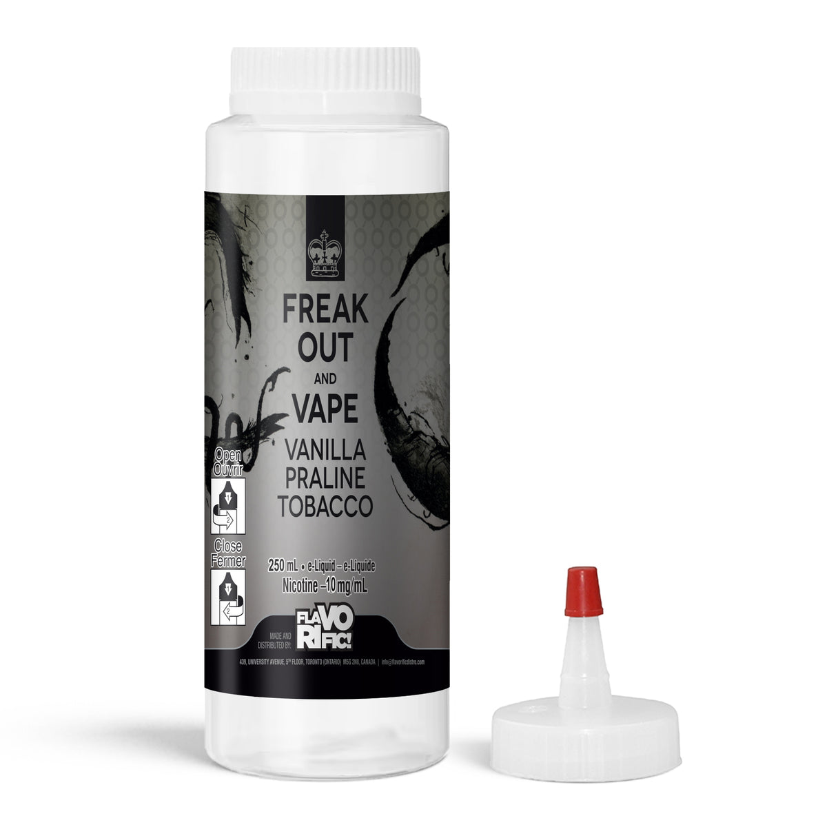 Freak Out And Vape Salt - Vanilla Praline Tobacco (250mL) (6872217714743)