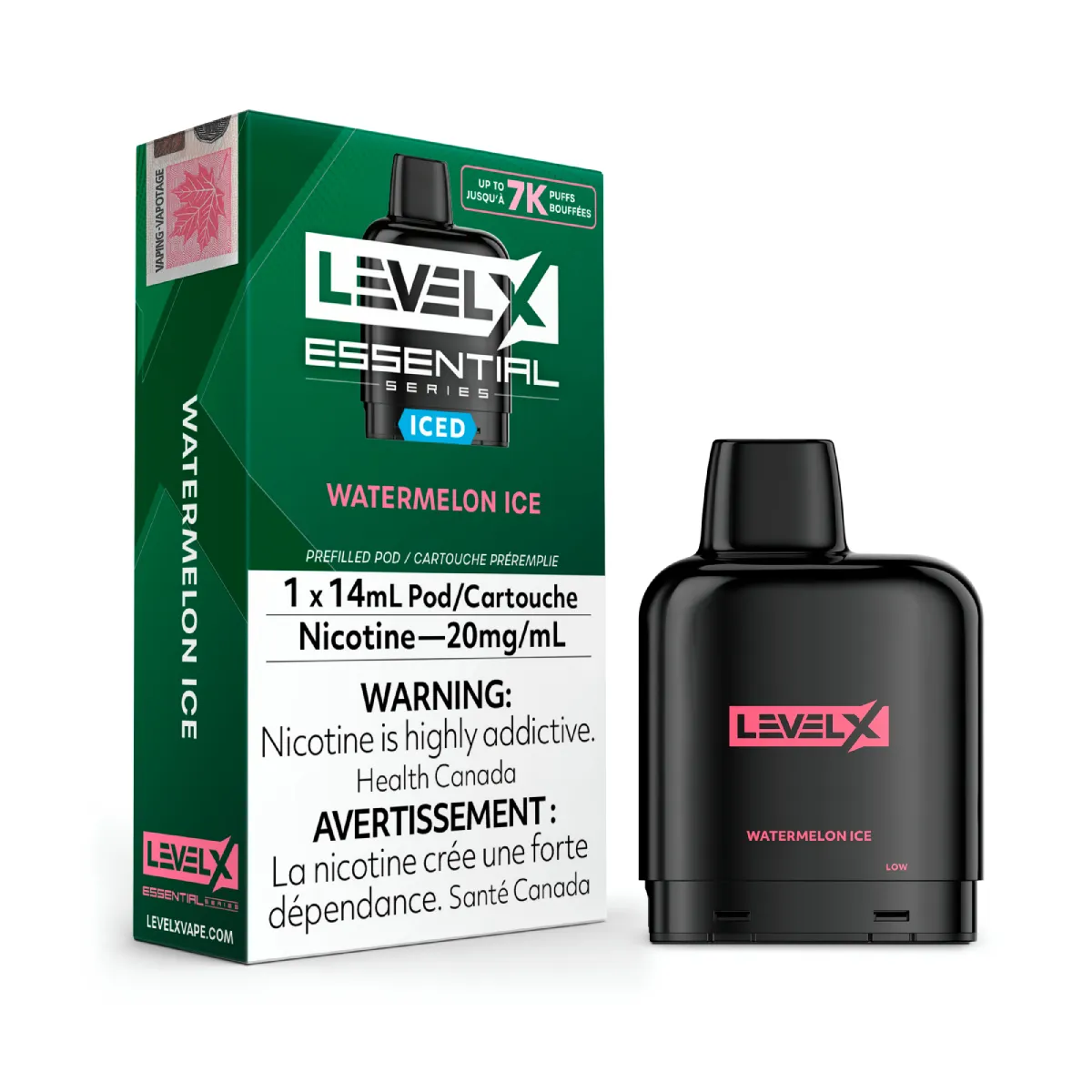 Level X Essential - Watermelon Ice (14mL) (6921450782775)