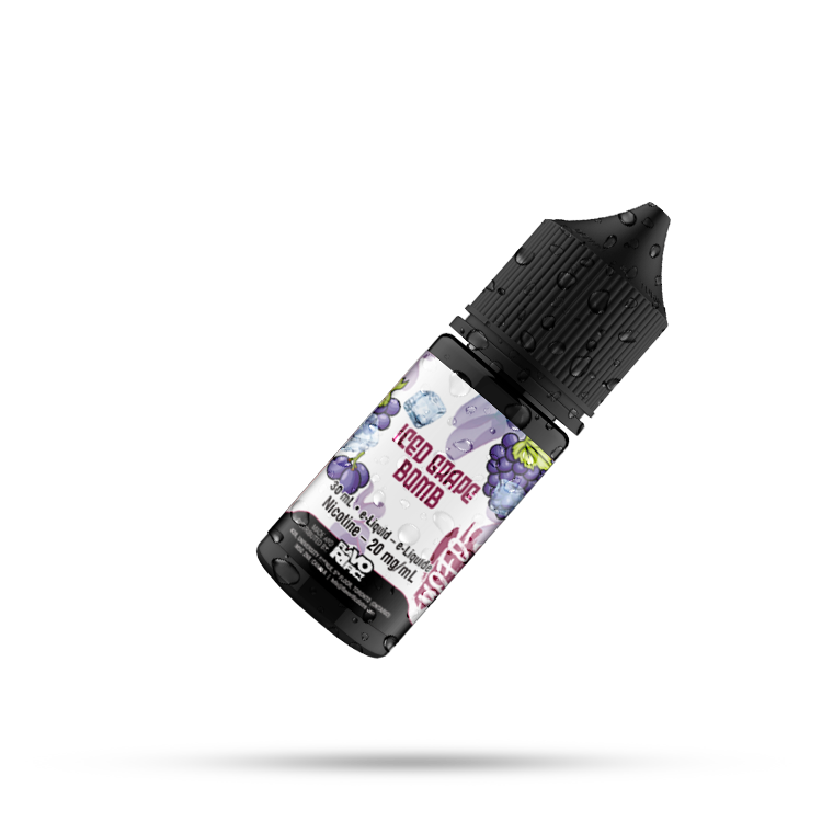 Iced Grape Bomb Salt (6647237738551)