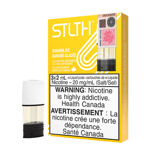 STLTH Pods - Banana Ice (3x2mL) (4661469282359)