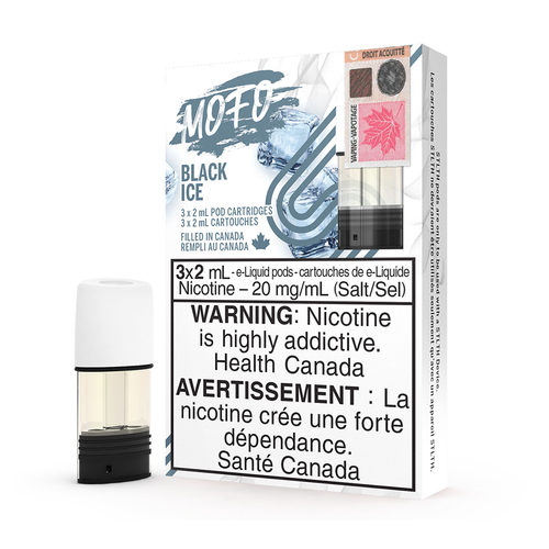 Mofo STLTH Pods - Black Ice (3x2mL) (6641535615031)