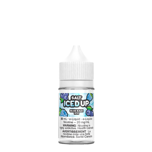 Iced Up Salt - Blue Razz Ice (30mL) (6757884657719)