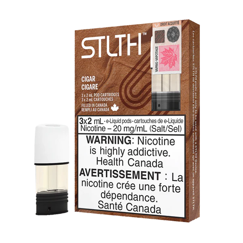 STLTH Pods - Cigar (3x2mL) (6573233963063)