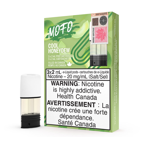 Mofo STLTH Pods - Cool Honeydew (3x2mL) (6603495047223)