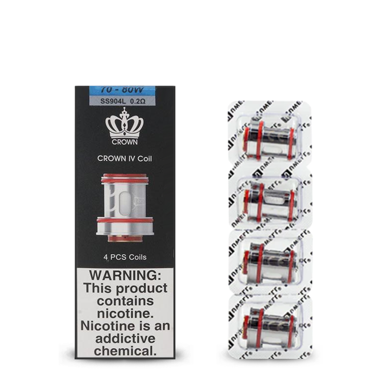 Uwell - Crown 4 Coils (4Pcs) (1449175023671)