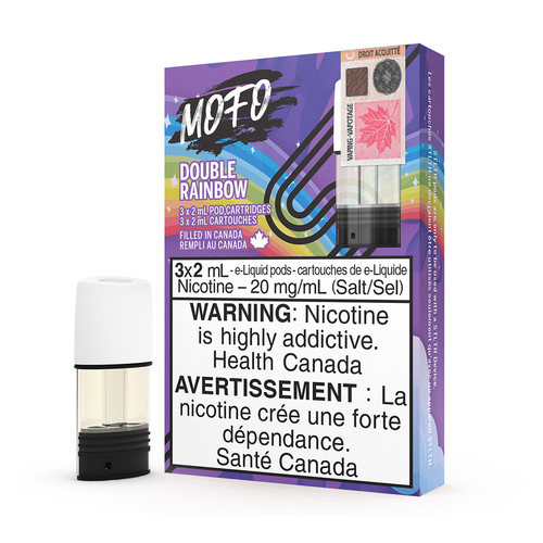 Mofo STLTH Pods - Double Rainbow (3x2mL) (6620107505719)