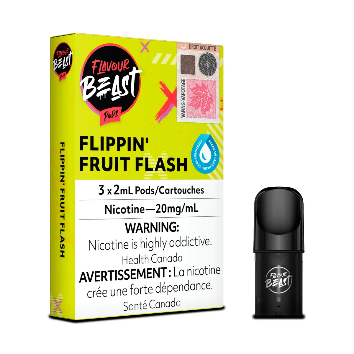 Flavour Beast Pods - Rainbow Burst (3x2mL) (6757137317943)