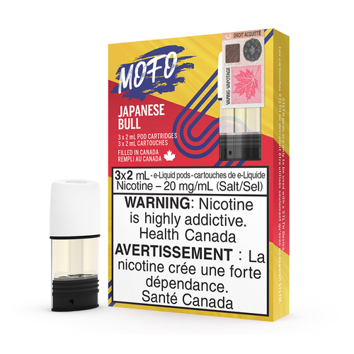 Mofo STLTH Pods - Japanese Bull (3x2mL) (6603494719543)