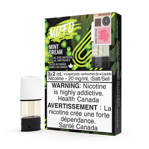 Mofo STLTH Pods - Mint Dream (3x2mL) (6641536499767)