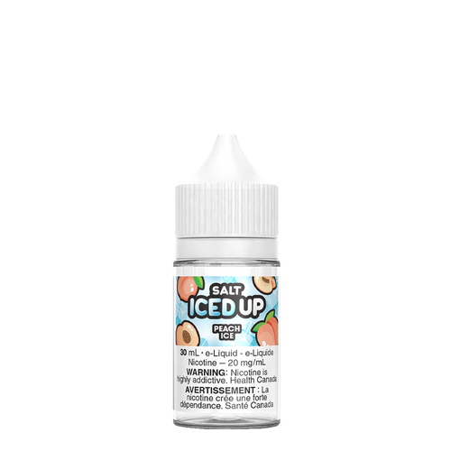 Iced Up Salt - Peach Ice (30mL) (6757886558263)