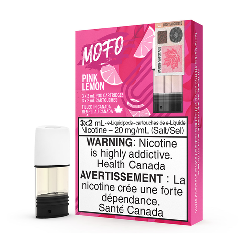 Mofo STLTH Pods - Pink Lemon (3x2mL) (6603494293559)