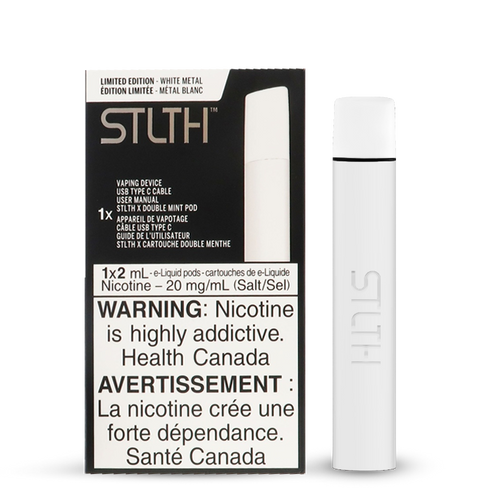 STLTH -  Limited Edition Starter Kit (470mAh) Double Mint (2mL) (6738779734071)